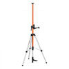 VEVOR Laser Level Tripod, 1/4"-20 & 5/8"-11 Thread Mount, 40.94-133.85 inch Height Adjustment with Level Bubble & Heavy-duty Stand, Extendable Pole Lightweight Aluminum Tripod for Laser Scanner