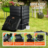 VEVOR 5-Tray Worm Composter, 50 L Worm Compost Bin Outdoor and Indoor, Sustainable Design Worm Farm Kit, for Recycling Food Waste, Worm Castings, Worm Tea, Vermiculture and Vermicomposting