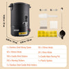 VEVOR Wax Melter for Candle Making, 6.5 Liter Large Electric Wax Melting Pot Easy Pour Spout, 9-level Temperature Control, Easy Clean for Candle Soap Cream Beauty Bulk Production Business or Home