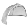 VEVOR Fire Pit Spark Screen, 36 inch Dome, Stainless Steel Mesh Cover Lid, for Outdoor, Patio, Backyard, Camping, Party, with Handles and Poker, High Temperature Tolerant, Help Block Sparks, Silver