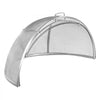 VEVOR Fire Pit Spark Screen, 40 inch Dome, Stainless Steel Mesh Cover Lid, for Outdoor, Patio, Backyard, Camping, Party, with Handles and Poker, High Temperature Tolerant, Help Block Sparks, Silver