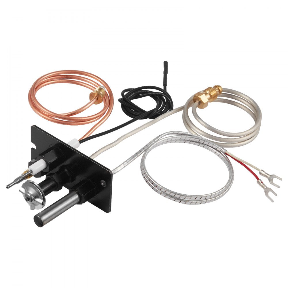 VEVOR Gas Pilot Assembly, OE 10002265, 10002264, SRV10002264 Fireplace Gas Pilot Assembly, Natural Gas & LPG Ignition Replacement, Fit Majestic, Vermont Castings, Temco, Dutchwest, Monessen, Century