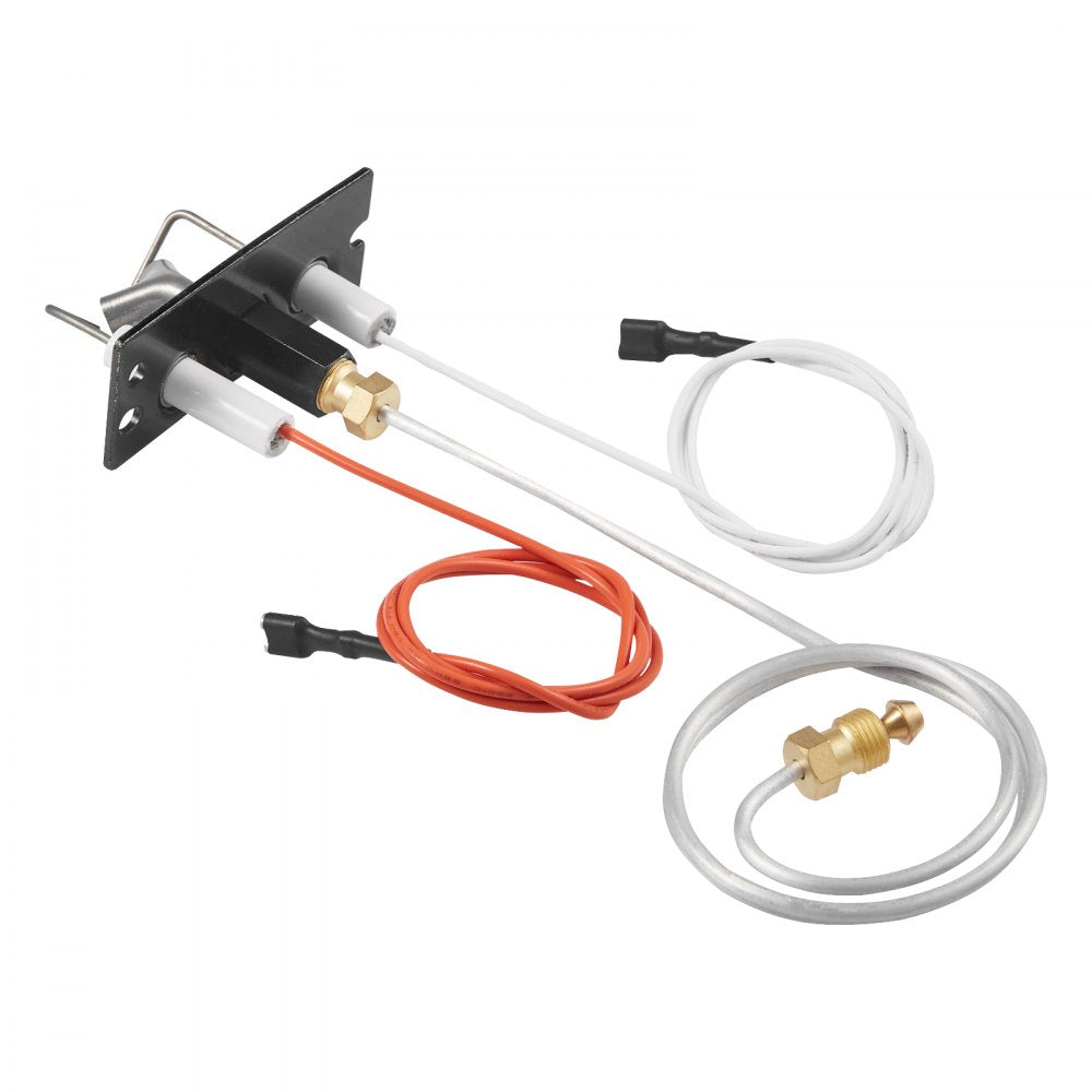 VEVOR Gas Pilot Assembly, OE 2090-012, 2198-012, SRV2090-012 Fireplace Gas Pilot Assembly, Natural Gas Ignition Replacement, Fit Heatilator, Heat & Glo, Quadra-Fire, Outdoor Lifestyles, Majestic