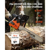 VEVOR Bar & Chainsaw Chain Combo 18" .325" Pitch .058" Gauge 72 Drive Links, Fits VEVOR CN-52G / CN-58G / CN-62G Gas Chainsaw, Alloy Steel, Replacement Guide Bar & Saw Chain with Sharp Cutter Teeth