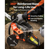 VEVOR Gas Powered Chainsaw 20 & 22 Inch 62CC 3.8HP 2 Stroke Engine Saw, for Wood Cutting, Tree Trimming & Land Clearing, Throttle-Synced Choke, Power Chain Saw with Non-Slip Handle & Dual Tanks