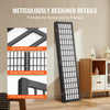 VEVOR Room Divider, 6 Panel Japanese Room Divider, Folding Privacy Screen Indoor, Portable Partition Dividers and Decoration Screens, for Room Separation, Home, Office, Restaurant & Bedroom (Black)