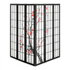 VEVOR Room Divider, 6 Panel Japanese Room Divider Screen, Wood Folding Privacy Screen Indoor, Japanese Partition Portable Decoration Dividers, for Room Separation Home Office Restaurant & Bedroom