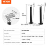 VEVOR RV Slide Out Support Jacks, 5000 lbs Capacity Each Slide Out Stabilizer, Adjusts from 20"-48" Camper Slide Out Support Jacks, Heavy-duty Slideout Stabilizers for RV, Camper and Travel Trailer