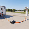 VEVOR 30 Amp 100 Feet RV Extension Cord, 125V 2500W, Heavy Duty 10/3 Gauge STW RV Power Cord, NEMA TT-30P to NEMA TT-30R, with Power Indicator, Cord Organizer, 15A Adapter, for Camper Travel Trailer