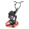 VEVOR Power Trowel, 24 inch Concrete Finishing Machine with Float Pan, 5.5HP Engine, 4 Blades, Adjustable Pitch, Gas-Powered Walk-Behind Cement Surface Finisher for Smooth Floors, Construction Use