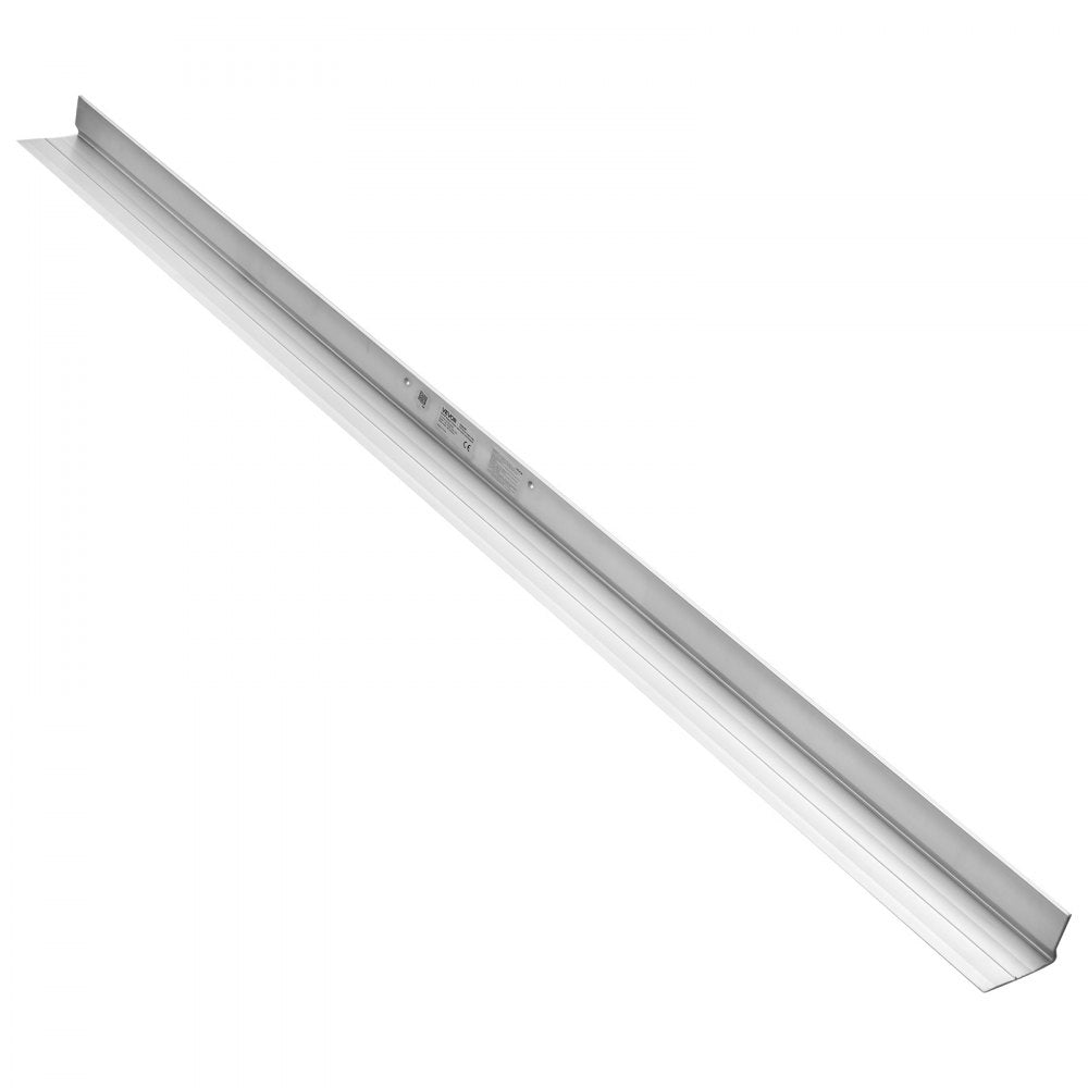 VEVOR Concrete Screed Blade 10 ft Length Aluminum Alloy Board Leveling Tool, 5.3 in Wide Straight Edge, Wide Coverage, Replacement Surface Leveler for Driveway, Patio, Sidewalk, Garage Floor Finishing