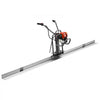 VEVOR Concrete Power Screed Gas-Powered Leveling Tool 12 ft Aluminum Board, 1.16HP Engine, 4 Stroke Vibrating Screed, Handle Height Adjustable, Support Legs for Patio, Driveway, Floor Finishing