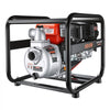 VEVOR Gas Powered Water Pump, 2 in, 132 GPM 6.5HP Semi Trash Water Transfer Pump Portable, Gasoline Engine with 25 ft Discharge Hose, Heavy Duty Frame, Cast Iron Impeller, for Irrigation, Ponds, Pools