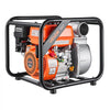 VEVOR Gas Powered Water Pump, 3 in, 264 GPM 7HP Semi Trash Water Transfer Pump Portable, Gasoline Engine with 25 ft Discharge Hose, Heavy Duty Frame, Cast Iron Impeller, for Irrigation, Ponds, Pools