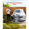 VEVOR Gas Pressure Washer 3600 PSI and 2.6 Max GPM, Full Copper Pump, Spray Gun and Wand, 5 Nozzle Set, 26 ft Hose Gas Powered Pressure Washer for Cars, Fences, Driveways, Homes, Patios, Furniture