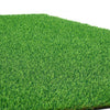 VEVOR Artificial Grass, 10 x 6.5 ft Fake Grass Turf Rug, 1.38 in Pile Height Realistic Synthetic Lawn Carpet Roll Mat, Easy Clean Drainage Holes for Patio, Garden, Balcony, Outdoor Indoor Decor, Green