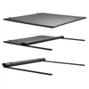 VEVOR Soft Roll-Up Truck Bed Tonneau Cover, Compatible with 2017-2025 Honda Ridgeline, Fits 5 ft (5 ft 4 in/64 in) Bed, Triple-Layer Heavy-Duty PVC Tonneau Cover with Three Aluminum Alloy Support Bars