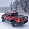 VEVOR Soft Roll-Up Truck Bed Tonneau Cover, Compatible with 2017-2025 Ford F-250/350/450 Super Duty, Fits 6.8 ft (6 ft 10 in/82 in) Bed, Triple-Layer PVC Tonneau Cover with Three Aluminum Alloy Bars
