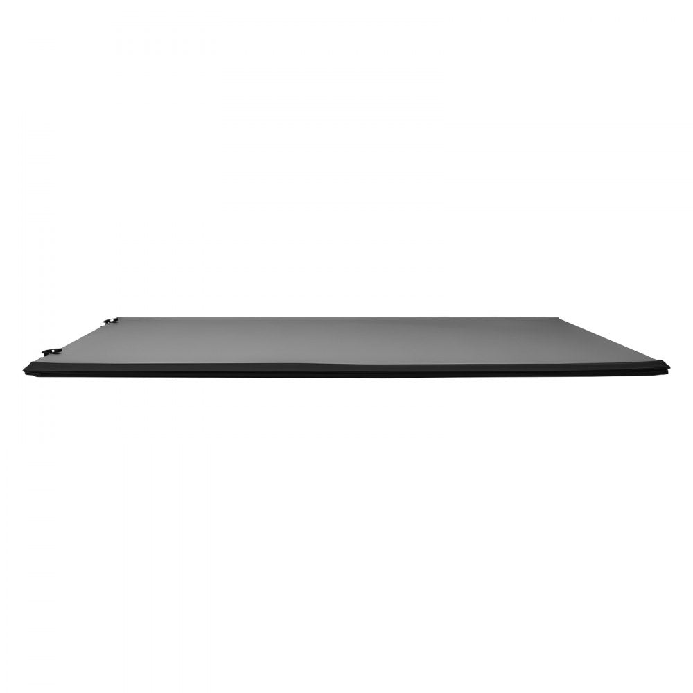 VEVOR Soft Roll-Up Truck Bed Tonneau Cover, Compatible with 2019-2025 Ram 1500 New Body, Fits 5.7 ft (5 ft 7 in/67 in) Bed Without Rambox or Split Tailgate, PVC Tonneau Cover with Aluminum Alloy Bars