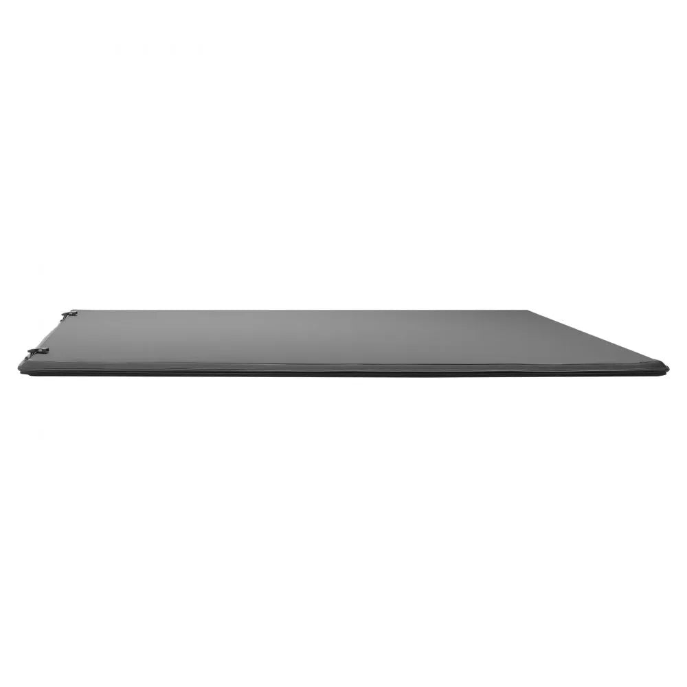 VEVOR Soft Roll-Up Truck Bed Tonneau Cover, Compatible with 2024-2025 Toyota Tacoma (Excl. Trail Edition) with Deck Rail System, Fits 5 ft (60 in) Bed, PVC Tonneau Cover with Three Aluminum Alloy Bars