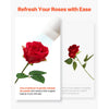 VEVOR Artificial Flowers, 60 pcs Real Looking Red Foam Fake Roses Bulk, Faux Red Bridal Shower with Stems for DIY Wedding Bouquets, Home Centerpieces Arrangements, Party Tables Decorations