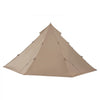 VEVOR Hot Tent for 4 Persons, Camping Tipi Hot Tents with Stove Jack & Inner Tent, Portable Winter Camping Tents with Snow Skirt, Easy Setup, Waterproof 4 Season Shelter Tents for Fishing Backpacking