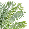 VEVOR Artificial Gold Cane Palm Tree, 6.5 FT Tall Faux Plant, PE Material & Anti-Tip Tilt Protection Low-Maintenance Plant, Lifelike Green Fake Tree for Home Office Warehouse Decor Indoor Outdoor