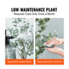 VEVOR Artificial Eucalyptus Tree, 6 FT Tall Faux Plant, Secure PE Material & Anti-Tip Tilt Protection Low-Maintenance Plant, Lifelike Green Fake Potted Tree for Home Office Decor Indoor Outdoor