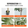 VEVOR Artificial Olive Tree, 6 FT Tall Faux Plant, Secure PE Material & Anti-Tip Tilt Protection Low-Maintenance Plant, Lifelike Green Fake Potted Tree for Home Office Warehouse Decor Indoor Outdoor