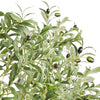 VEVOR Artificial Olive Tree, 6 FT Tall Faux Plant, Secure PE Material & Anti-Tip Tilt Protection Low-Maintenance Plant, Lifelike Green Fake Potted Tree for Home Office Warehouse Decor Indoor Outdoor