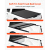 VEVOR Soft Tri-Fold Truck Bed Tonneau Cover, Compatible with 2015-2025 Ford F-150 5.5 ft (67.1 in) Bed, Waterproof Soft Folding Truck Tonneau Cover with 3-Layer PVC and Aluminum Alloy Support Bar