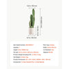 VEVOR Artificial Cactus, 24 in Tall Fake Cactus Plant with White Pot 1 Pack, for Home, Garden, Office, Living Room, Bedroom Indoor Decoration, Realistic Texture Large Faux Decor Plant, Premium HDPE