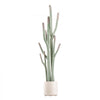 VEVOR Artificial Cactus, 60 in Tall Fake Cactus Plant with White Pot 1 Pack, for Home, Garden, Office, Living Room, Bedroom, Porch Indoor Decor, Realistic Texture Large Faux Decor Plant, Premium EVA