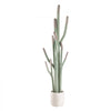 VEVOR Artificial Cactus, 60 in Tall Fake Cactus Plant with White Pot 1 Pack, for Home, Garden, Office, Living Room, Bedroom, Porch Indoor Decor, Realistic Texture Large Faux Decor Plant, Premium EVA