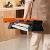 VEVOR Miter Saw Stand, 330lbs Load Capacity Steel Collapsible Stand for Miter Saw with One-piece Mounting Brackets Clamps, 29.1"-32.9" Adjustable Height, Portable Compact and Folding Miter Saw Stand