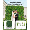 VEVOR Artificial Plant Wall, 16PCS 20 x 20 in Artificial Boxwood Panels, Greenery Backdrop Privacy Hedge Fence with Sun Protection, Fake Grass Wall Screen for Wedding, Indoor, Outdoor Garden, Backyard