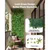 VEVOR Artificial Plant Wall, 40 x 120 in Artificial Boxwood Panels, Sun Protection Greenery Backdrop Privacy Hedge Fence, Fake Grass Screen for Wedding, Indoor, Outdoor Garden, Backyard (1 PC)