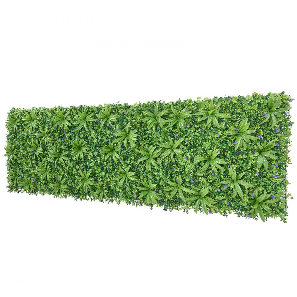 VEVOR Artificial Plant Wall, 40 x 120 in Artificial Boxwood Panels, Sun Protection Greenery Backdrop Privacy Hedge Fence, Fake Grass Screen for Wedding, Indoor, Outdoor Garden, Backyard (1 PC)