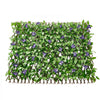 VEVOR Expandable Fence Privacy Screen, 25.5 x 122 in Expand Artificial Plant Wall, Realistic Artificial Ivy Panel with 50 Zip Ties, Decorative Faux Greenery Backdrop Hedges for Balcony Patio Outdoor