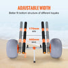 VEVOR Heavy Duty Kayak Cart, Foldable Canoe Trolley Cart with 12'' Tires, Adjustable Width 6.69"-17.32",350 Lb Weight Capacity Kayak Trolley for Kayaks Canoes Paddleboards Float Mats Jon Boats