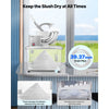 VEVOR Commercial Ice Crusher 661LBS/H, 350W Electric Snow Cone Machine with 4 Blades, 2000RPM Stainless Steel Shaved Ice Machine with 11 Gal Crushed-Ice Box, for Family Restaurants Bars, Silver