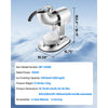 VEVOR Ice Crusher Machine, 440lbs Per Hour Electric 4 Blades Snow Cone Maker, All Stainless Steel Shaved Ice Machine with Bowl and Cover, 350W 1400RPM Ice-Shaver for Home and Commercial Use, Silver