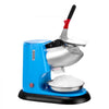 VEVOR Ice Crusher Machine, 220lbs Per Hour Electric 4 Blades Snow Cone Maker, Stainless Steel Shaved Ice Machine with Bowl and Cover, 300W 1400RPM Ice-Shaver for Home and Commercial Use, Blue