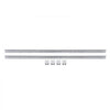 VEVOR Linear Rail, 2PCS SBR12-1000mm, Linear Guide 2 PCS Linear Guide Rails, 4 PCS Square Type Carriage Bearing Blocks, CNC Rail Linear Rails and Bearings Kit, for Automated Machines and Equipments