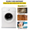 VEVOR 32 x 30 x 2.5 Inch Washing Machine Pan 18 GA Thickness Galvanized Steel Heavy Duty Compact Washer Drip Tray with Drain Hole & Hose Adapter