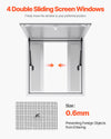 VEVOR concession window 36x36 in aluminum alloy service window image 2