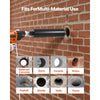 Multi-material use (reinforced concrete, stone, ceramic, bricks, asphalt, marble, walls, floors)