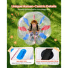 VEVOR 2-Pack Inflatable Bumper Balls 4FT Human Bubble for Teens Blue+Red, for Backyard, Camping, Picnic, Park, Lawn, and Outdoor Team Gameplay, Thickened PVC Material, Sumo Hamster Ball with Handle