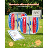 VEVOR 2-Pack Inflatable Bumper Balls 4FT Human Bubble for Teens Blue+Red, for Backyard, Camping, Picnic, Park, Lawn, and Outdoor Team Gameplay, Thickened PVC Material, Sumo Hamster Ball with Handle