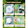 VEVOR 2-Pack Inflatable Bumper Balls 3FT Human Bubble for Kids Transparent, for Backyard, Camping, Picnic, Park, Lawn, and Outdoor Team Gameplay, Thickened PVC Material, Sumo Hamster Ball with Handle